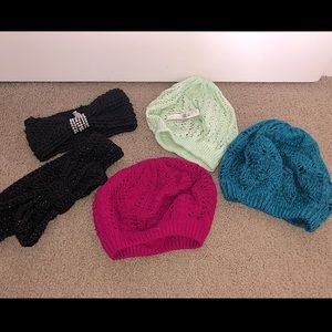 Winter hats/beanies/head warmers